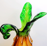 Liulige Handmade: A Gorgeous Trefoil Liuli Vase: A Touch of Luck in Every Detail