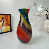 Liulige Handmade: Colorful Threaded Vase