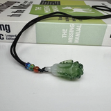 Liulige Handmade Elegant Liuli Bok Choy Pendant: A Touch of Grace