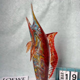 Liulige Handmade Great Red Glazed Marlin